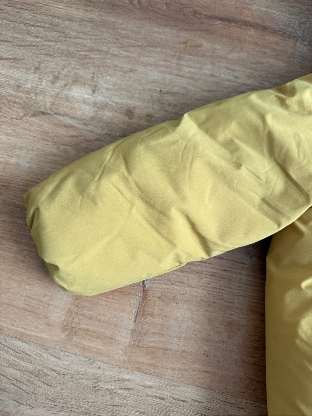 Zara Kids Hooded Puffer Jacket - Mustard Yellow